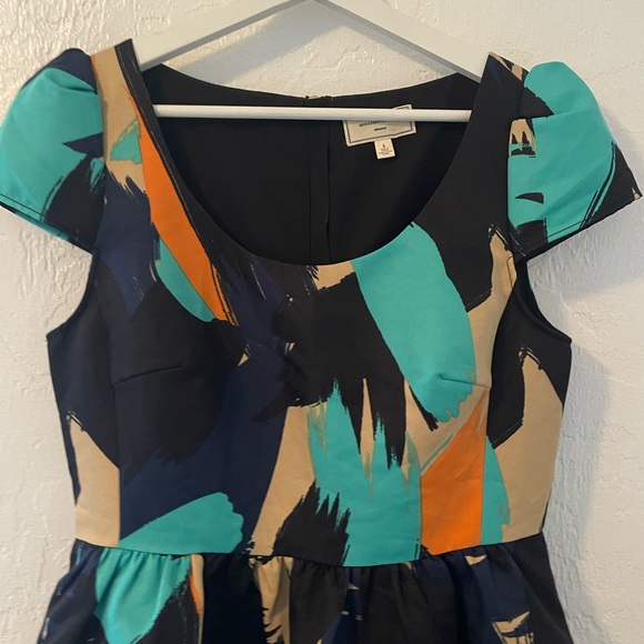 Anthropologie / Moulinette Soeurs / Multicolor Brushstroke Mini Dress - Picture 12 of 16
